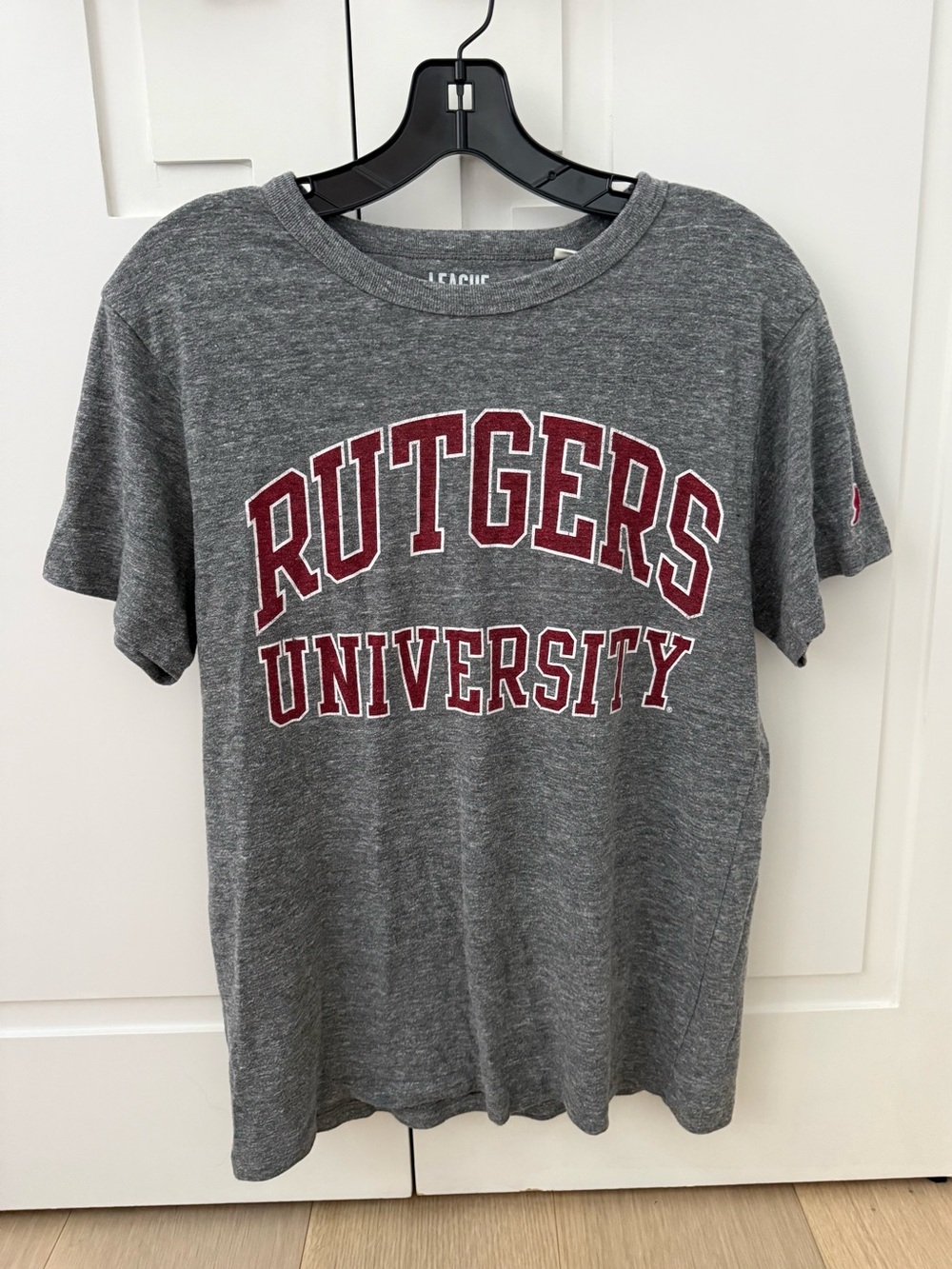 Rutgers University Grey Tee Shirt -League